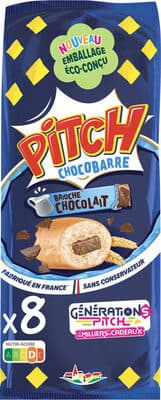 Brioches barre chocolat au lait