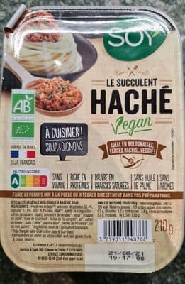 Le succulent haché