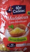 Madeleines extra moelleuses Saveur Amande