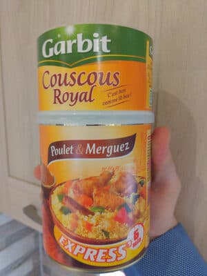 Couscous Royal poulet & merguez