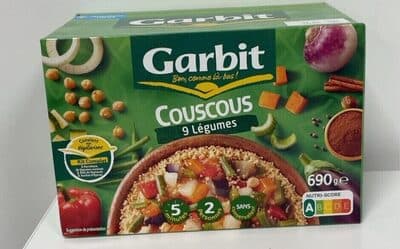 Couscous aux 9 légumes