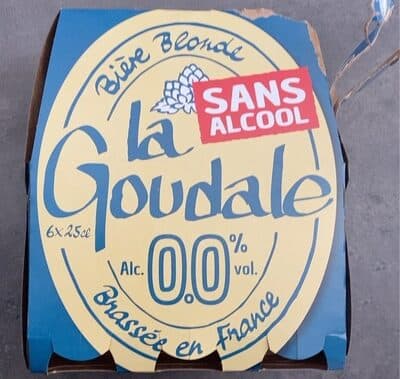 Biere blonde sans alcool
