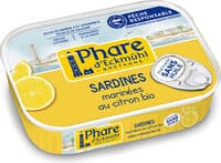Sardines marinees au citron bio