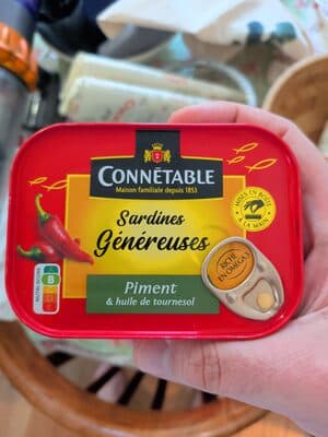 Sardines généreuses au piment