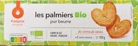 Les palmiers pur beurre bio