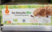 Les biscuits bio chocolat et graines