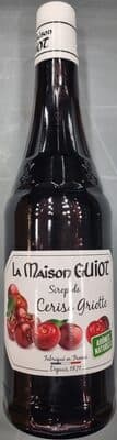 Sirop de cerise griotte