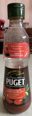 Vinaigrette légère
vinaigre balsamique tomates et tomates séchée