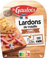 Lardons de volaille fumés Le Gaulois