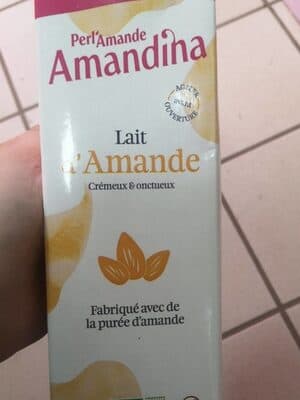 Amandina, Lait d'Amande Bio