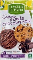 Cookies Nappés chocolat noir