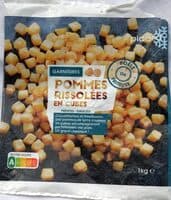 Pommes rissolées en cubes