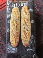 2 petites baguettes du fournil