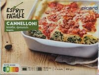 Cannelloni ricotta, épinards