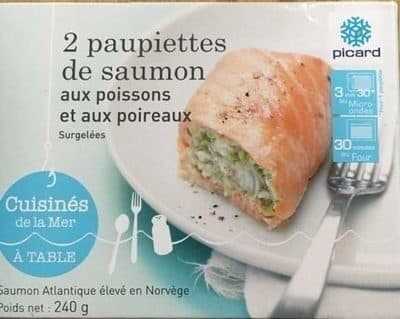 2 Paupiettes de Saumon