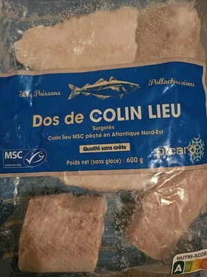Dos de Colin lieu