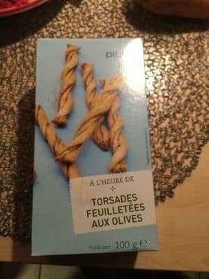 Torsades feuilletées aux olives