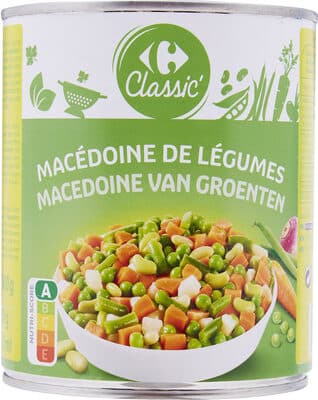 Macédoine de légumes