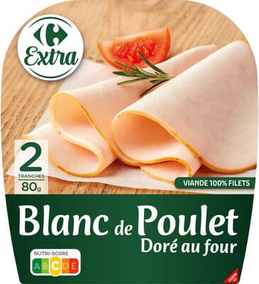Blanc de poulet Doré au Four