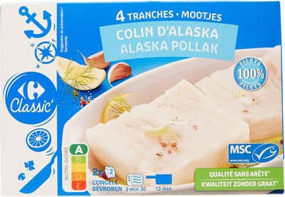 4 tranches colin d'alaska