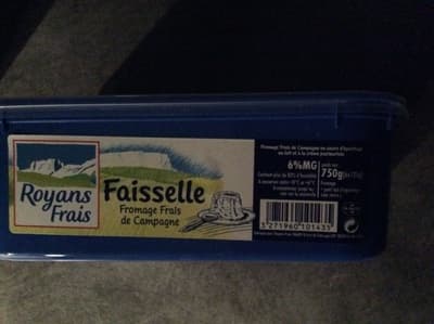 Faisselle au lait de vache