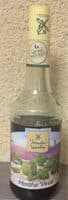 Sirop menthe verte