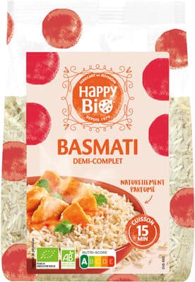 Riz Basmati 1/2 complet