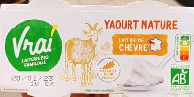 YAOURT CHEVRE BIO