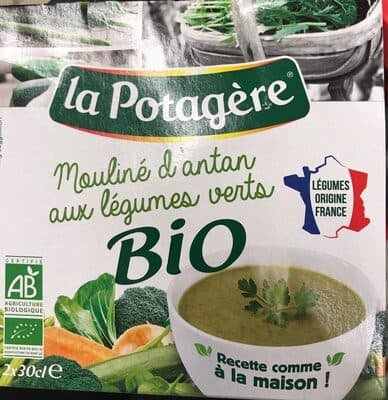 Mouliné d'antan aux legumes vert