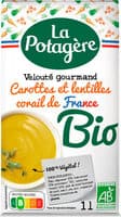 Velouté Gourmand de carottes lentilles corail de France