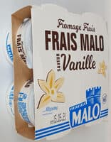 Fromage frais Malo saveur Vanille