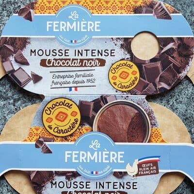 Mousse intense Chocolat noir