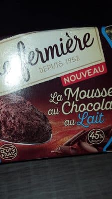 Mousse au chocolat au lait