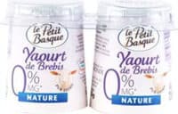 Yaourt de Brebis 0% Nature