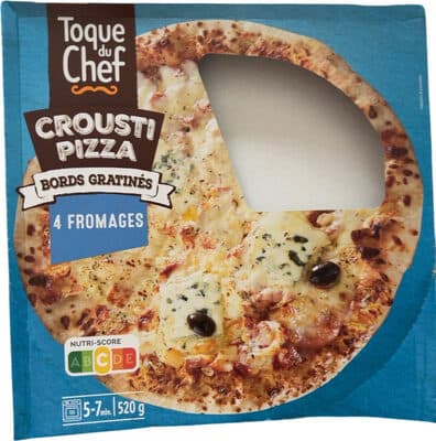 Crousti pizza 4 fromages