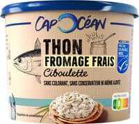 Tartinable thon MSC fromage frais & ciboulette - 140g - Frais