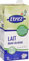 Lait demi-écrémé