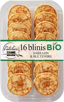 16 Blinis cocktail 135g BIO