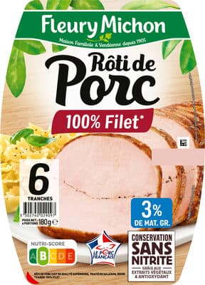 Rôti de Porc - 100 % filet*