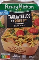 Tagliatelles au Poulet sauce Pesto