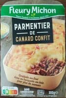 Parmentier de canard confit
