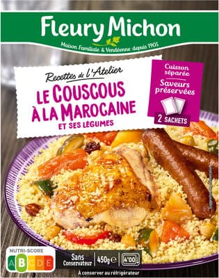 Le Couscous à la Marocaine et ses légumes