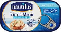 Foie de morue nature