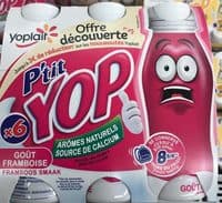 Yaourt à boire sucré aromatisé