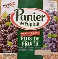 Panier de yoplait