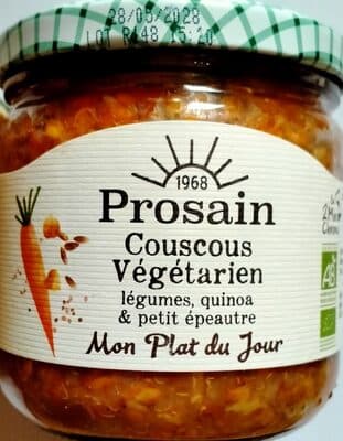 Couscous végétarien légumes quinoa petit épeautre
