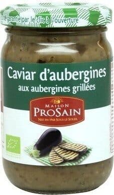 Caviar d'aubergines grillées