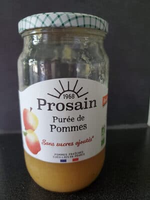 Purée de pommes sans sucres ajoutés