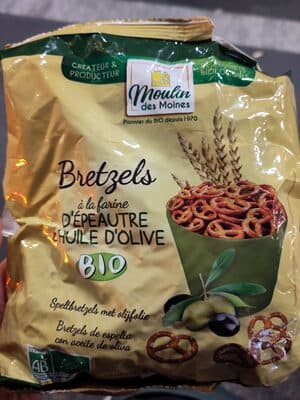 Bretzels d'épeautre à l'huile d'olive