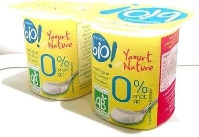 Yaourt nature bio